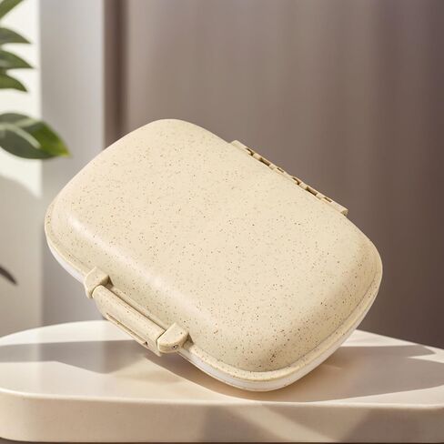 Compartment Portable Medicine Box, Travel Pill Storage Box, 8 Compartments, Suitable for Daily and Travel Medicine Carrying. in Saudi Arabia