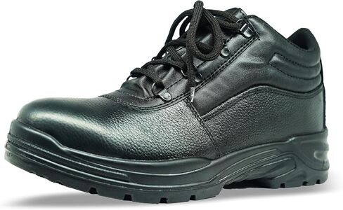 Men’s Steel Toe Work Boots – Slip-On Waterproof Safety Shoes for Construction, Warehouse & Outdoor Jobs | Lightweight, Slip-Resistant & Durable Work Boots for Men in Saudi Arabia