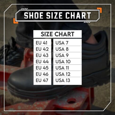 Men’s Steel Toe Work Boots – Slip-On Waterproof Safety Shoes for Construction, Warehouse & Outdoor Jobs | Lightweight, Slip-Resistant & Durable Work Boots for Men in Saudi Arabia