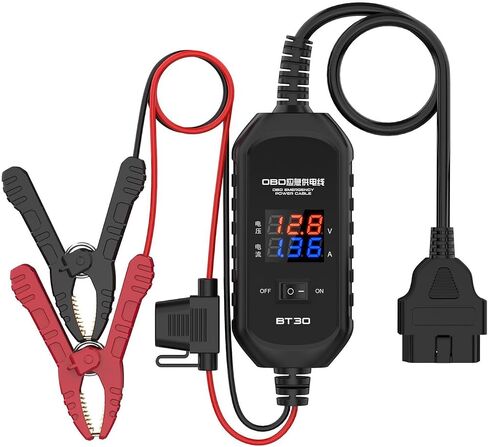 صندوق الاختراق obd2، كاشف بروتوكول obdii للسيارات، صندوق الاختراق للكشف عن الطاقة/الأرض، 16 دبوسًا، أداة مسح ضوئي لتشخيص أخطاء الكابلات مقاس 17.7 بوصة مع وصلة أسلاك عالمية ومشابك in Kuwait