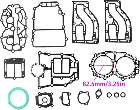 Outboard Engine 11400-94850 11410-94826 Power Head Gasket Kit for Suzuki 35HP 40HP DT35 DT40 Boat Motor in Saudi Arabia