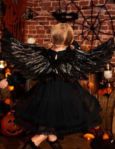 فستان Arshiner للأطفال الصغار توتو للفتيات بأكمام طويلة منتفخة للخريف والشتاء للحفلات الرسمية من التول 3-8 سنوات in Kuwait