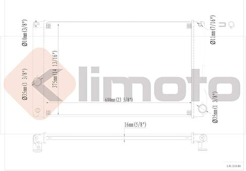 Radiator | Compatible with Lexus CT200H 2011-2013 Toyota Prius 2010-2013 Prius V 2012-2013 1.8L L4 | Compatible with 615343395296 675-50456 TO3010325 1640037230 1640037240 in Saudi Arabia