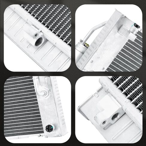 مجموعة مكثف الرادياتير متوافقة مع إنفينيتي G25 G35 G37 Q40 Q60 2007 2008 2009 2010 مناسبة لنيسان 370Z in Saudi Arabia