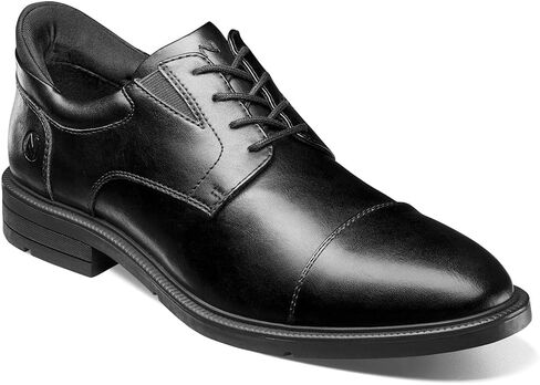 Nunn Bush Men's Kore Ez Hero Cap Toe Oxford Slip Resistant Easy-Off Lightweight Lace Up in Saudi Arabia