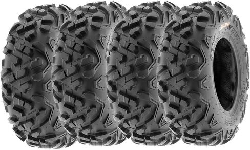 إطارات SunF 19x7-8 19x7x8 لجميع التضاريس ATV UTV 6 PR POWER II A051 - مجموعة من 4 in Saudi Arabia
