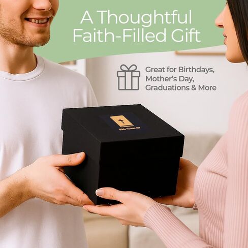 Bible Verse Jar – 90 Scripture & Affirmation Cards | Christian Gift for Women, Mom, Dad, Friend | Religious Graduation Gift, Hope Jar, Daily Encouragement, Prayer, Reflection & Inspirational Faith in Saudi Arabia