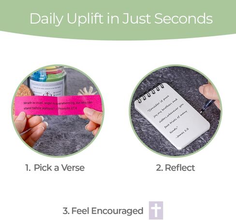Bible Verse Jar – 90 Scripture & Affirmation Cards | Christian Gift for Women, Mom, Dad, Friend | Religious Graduation Gift, Hope Jar, Daily Encouragement, Prayer, Reflection & Inspirational Faith in Saudi Arabia