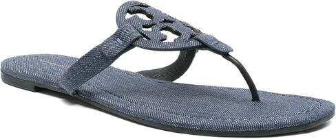 Tory Burch Women's Miller Denim Thong Sandals in Saudi Arabia