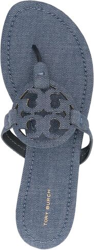 Tory Burch Women's Miller Denim Thong Sandals in Saudi Arabia