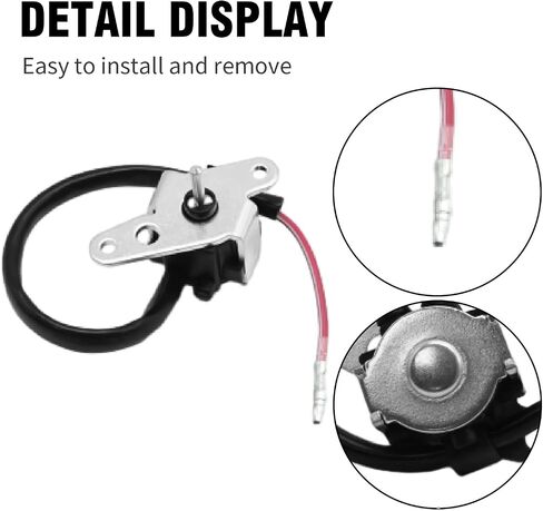 مجموعة الملف اللولبي لإيقاف الوقود 2475703-S 24-757-01-S لاستبدال Kohler CH25 CH620 CH730 CV20 CV640 لاستبدال محركات Kohler Command PRO ذات الأسطوانة المزدوجة in Saudi Arabia