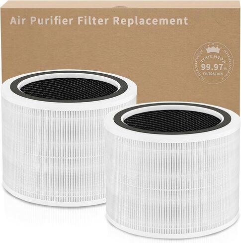 3 Pack 311 Auto Replacement Filter, Compatible with Blueair Blue Pure 311 Auto Air Purifier, 3 in 1 Fil-tration Systems, H13 True HEPA Filter, Activated Carbon Filter and Soft Cotton Pre-filter. in Saudi Arabia