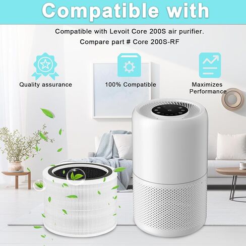 3 Pack 311 Auto Replacement Filter, Compatible with Blueair Blue Pure 311 Auto Air Purifier, 3 in 1 Fil-tration Systems, H13 True HEPA Filter, Activated Carbon Filter and Soft Cotton Pre-filter. in Saudi Arabia