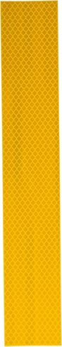 3M 983-21 2" X 12"-10 983-21 علامات حافلة مدرسية من الدرجة الماسية، عرض 2 بوصة، طول 12 بوصة، أصفر فلورسنت (عبوة من 10) in Saudi Arabia