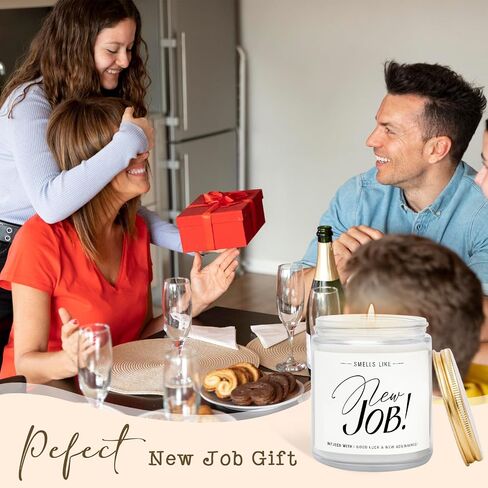 New Job Gifts for Women, Gifts for New Jobs - Lavender Scented Candles, New Beginnings Gifts for Women Men, Goodbye Gifts for Coworkers, Leaving Job Gifts, Going Away Gift in Saudi Arabia