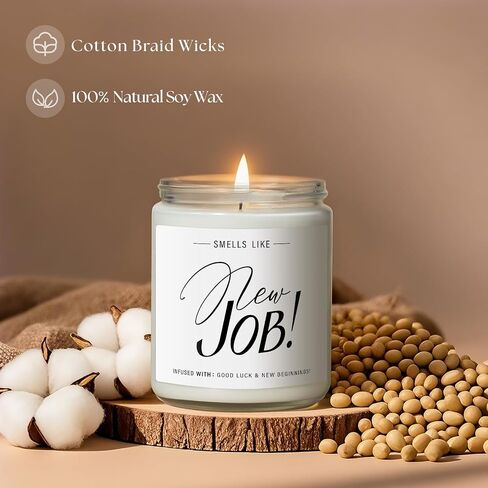 New Job Gifts for Women, Gifts for New Jobs - Lavender Scented Candles, New Beginnings Gifts for Women Men, Goodbye Gifts for Coworkers, Leaving Job Gifts, Going Away Gift in Saudi Arabia