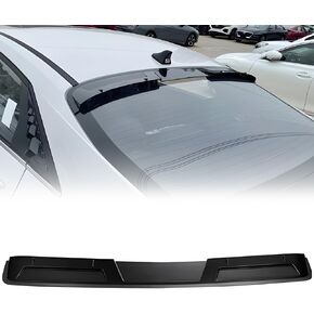 جناح سقف خلفي، متوافق مع 2021-2025 Hyundai Elantra/Elantra N، بلاستيك ABS أسود مطفي لنافذة السيارة جناح شفة علوي in Saudi Arabia