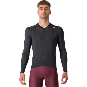 CASTELLI Men’s Espresso LS Jersey, Long Sleeve Full Zip Road Cycling & Gravel Biking Jersey with Back Pockets in Saudi Arabia