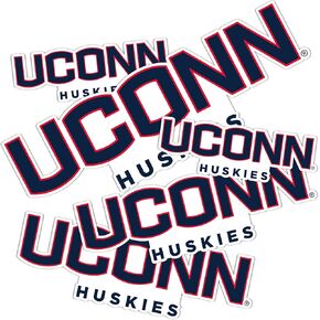 University of Connecticut Sticker Huskies UConn Stickers Vinyl Decals Laptop Water Bottle Car Scrapbook T3 (Type 3-1) in Kuwait