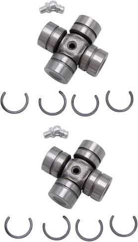 2 Sets Silver SHLPDFM U-Joint Universal Joint Fits for Polaris 2202015 3235616 in Saudi Arabia