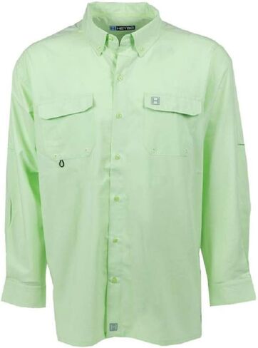 Heybo Outsdoors Performance Boca Grande LS Vented Fishing Shirt 30+ UPF Adult Fishing Shirt, Breathable and Lightweight in Saudi Arabia