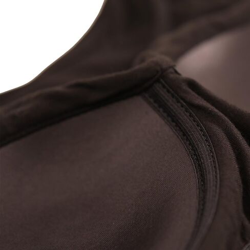 Womens Cotton Long Sleeve T-Shirt with Built in Padded Bra, Regular Fit Built in Shelf Bra Tops in Saudi Arabia