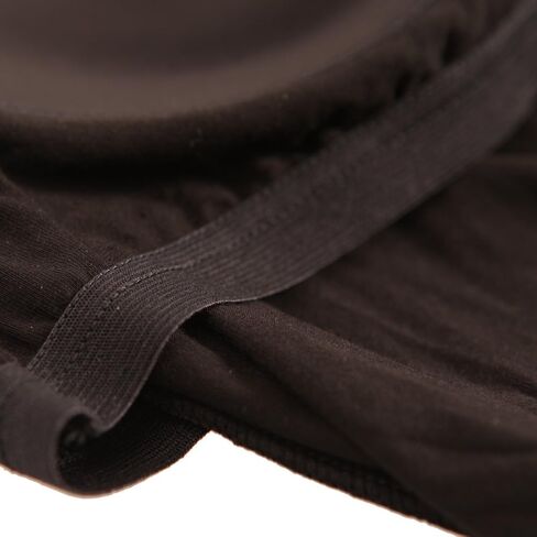 Womens Cotton Long Sleeve T-Shirt with Built in Padded Bra, Regular Fit Built in Shelf Bra Tops in Saudi Arabia