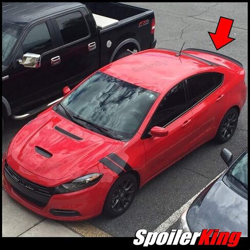 SpoilerKing Trunk Lip Spoiler (284G) متوافق مع دودج دارت 2012-16 أسود in Saudi Arabia