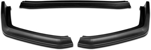 Auto Dynasty 3Pcs CS-Style Car Front Bumper Lip Spoiler Wing Body Kit Compatible with Subaru WRX STI Sedan 15-21, Matte Black in Saudi Arabia