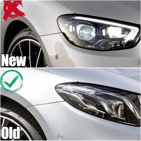 C238 W213 Air Vent Body Kits Front Bumper Splitter Canards Compatible for Mercedes E Class W213 C238 E200 E220 E300 E350 E400 E43 2016-2020(Carbon Look Set) in Saudi Arabia
