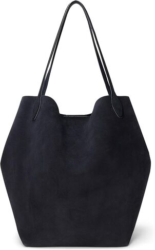 Madewell Oversized Soft Grain Shopper-Suede, Juniper Berry in Saudi Arabia