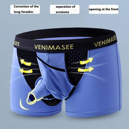 Men's Boxer Briefs with phimosis ring,phimosis treatment underwear for man in Kuwait
