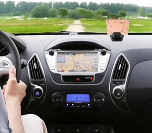 2pcs Car Dashboard Pad Car Card Holder Vehicle Card/Ticket Clip Auto Accessories in Saudi Arabia