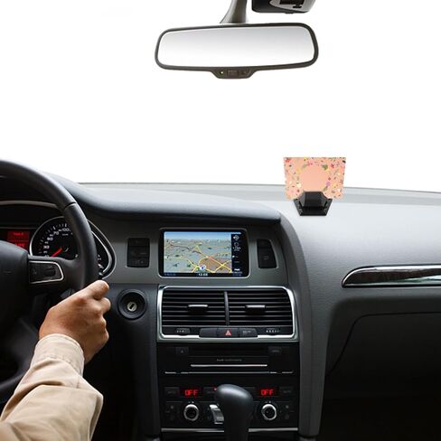 2pcs Car Dashboard Pad Car Card Holder Vehicle Card/Ticket Clip Auto Accessories in Saudi Arabia