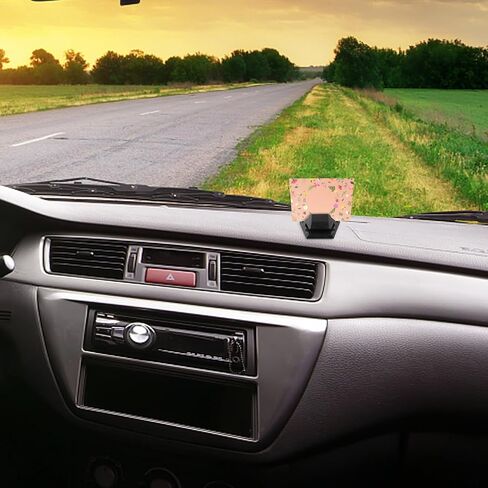 2pcs Car Dashboard Pad Car Card Holder Vehicle Card/Ticket Clip Auto Accessories in Saudi Arabia