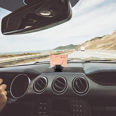 2pcs Car Dashboard Pad Car Card Holder Vehicle Card/Ticket Clip Auto Accessories in Saudi Arabia