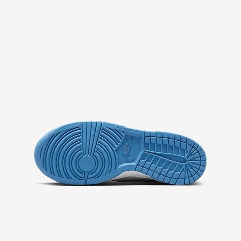 Nike Dunk Low Big Kids' Shoes (FB9109-400, Blue Beyond/Beach/White/Blue Beyond) Size 7 in Saudi Arabia