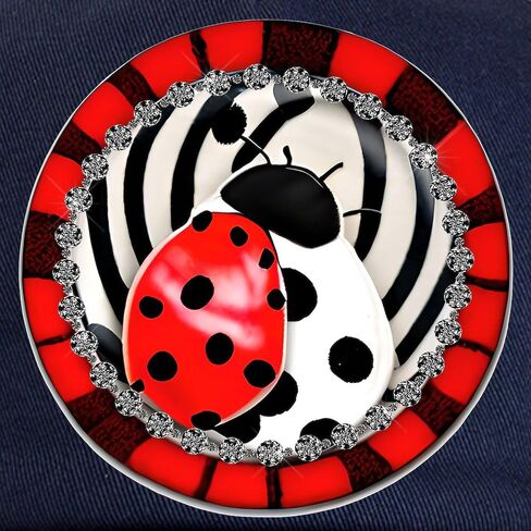 قبعة CafePress Peace, Love, Ladybugs قبعة بيسبول قابلة للتعديل in Saudi Arabia