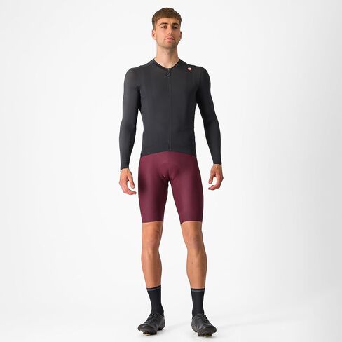 CASTELLI Men’s Espresso LS Jersey, Long Sleeve Full Zip Road Cycling & Gravel Biking Jersey with Back Pockets in Saudi Arabia