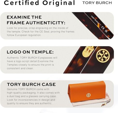 Tory Burch TY2110U نظارة طبية مستطيلة الشكل مع مجموعة نظارات فاخرة من eSHADES in Kuwait