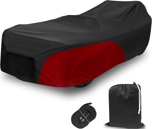 Polaris Slingshot Cover, Waterproof Windproof Sunproof Outdoor Protection Internal Composite Cotton Compatible with Slingshot/S/SL/SLR/SLR LE, with Reflective Strips, Black&Grey in Saudi Arabia