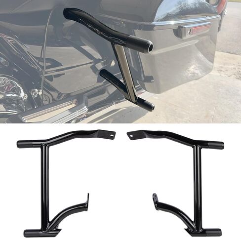 PSLER Saddle Bag Guards Crash Bars for Touring 2009-2025 Street Glide Road Glide Road King Electra Glide Ultra Limitted in Saudi Arabia