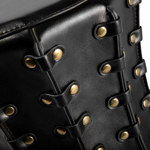 قبعة Steampunk الجلدية الطاعون الطبيب قبعة سوداء للمهرجانات الكرنفالية وحفلات الهالوين in Saudi Arabia
