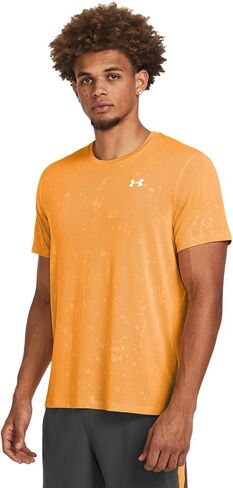 Under Armour Mens UA RUSH™ Energy Short Sleeve Shirt, Beta/Black, Large in Saudi Arabia