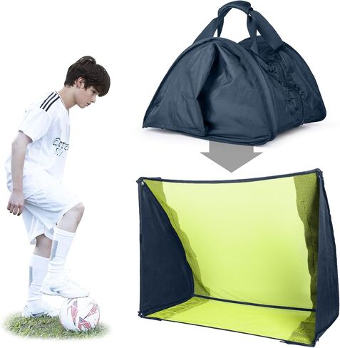 Soccer Goal Net, Automatic Pop Up Soccer Goals for Backyard, Youth Adult Folding Indoor Outdoor Insta Goals, Portable Mini Soccer Training Nets with Carry Bag in Saudi Arabia