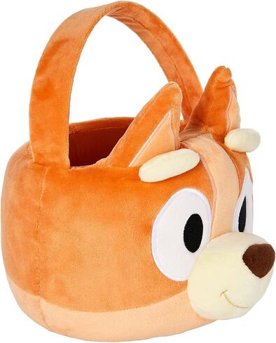 Spirit Halloween Bluey Bingo Treat Basket, Officially Licensed Multicolor in Saudi Arabia