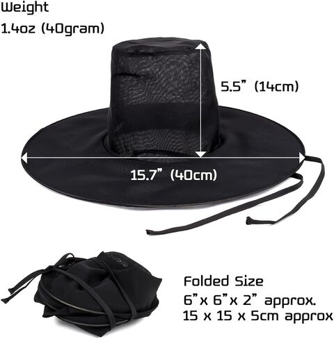 [1SEC GAT] Quick-Fold Korean Traditional Hat for K-Drama Cosplay Gift & Performance in Saudi Arabia