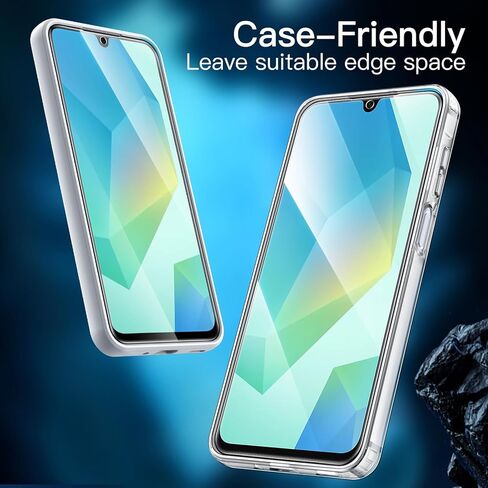واقي شاشة JETech لهاتف Samsung Galaxy A55 5G 6.6 بوصة، طبقة من الزجاج المقوى 9H، مضاد للخدش، شفاف عالي الدقة، 3 عبوات in Saudi Arabia