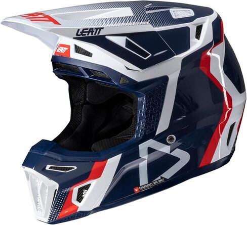 خوذة Leatt Moto 8.5 المركبة ومجموعة نظارات 5.5 in Saudi Arabia