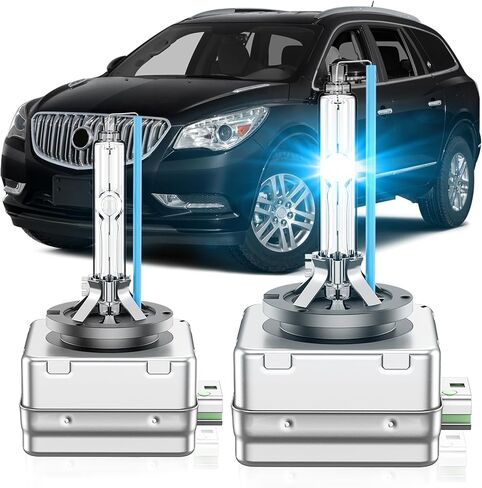 Fit for Buick 2013-2017 Enclave 2014-2018 Envision LaCrosse Regal 2016-2019 Cascada D3S HID Xenon Headlight Bulbs, 8000K Blue White, Pack of 2 in Saudi Arabia